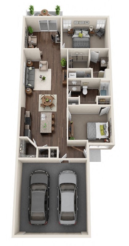 2057 Downshire Hill Court 2 Beds Apartment for Rent - Photo Gallery 15