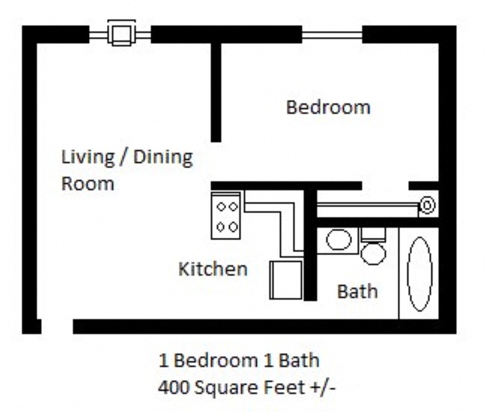 Buckroe Lake Apartments Hampton VA 1 Bedroom 1 Bath