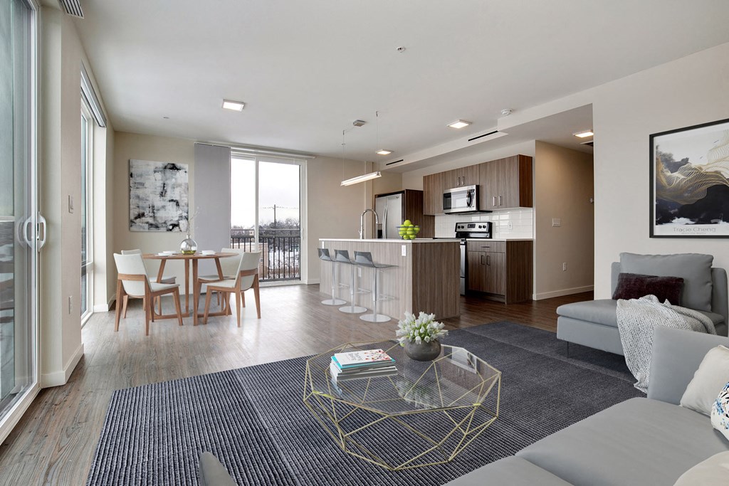 Colewood Apartments Model Living Room