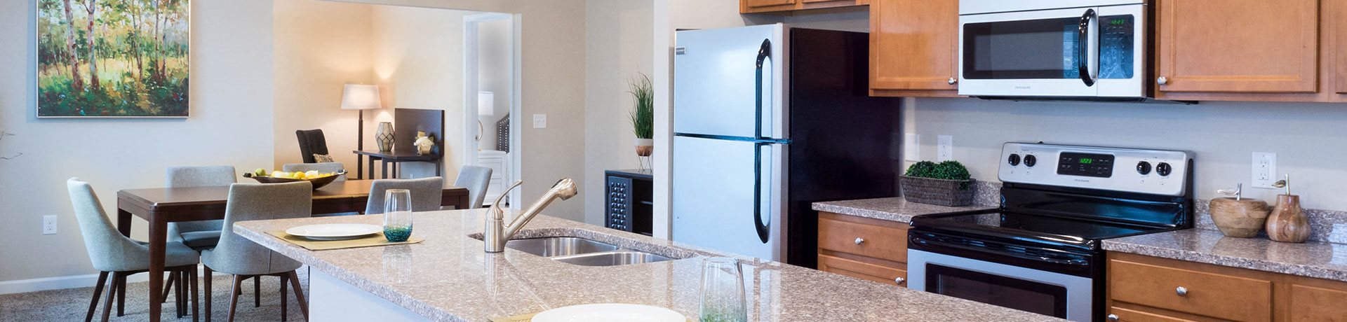 2 Bed Single Story Apartment Rental Floor Plans In Avon Lake Ohio