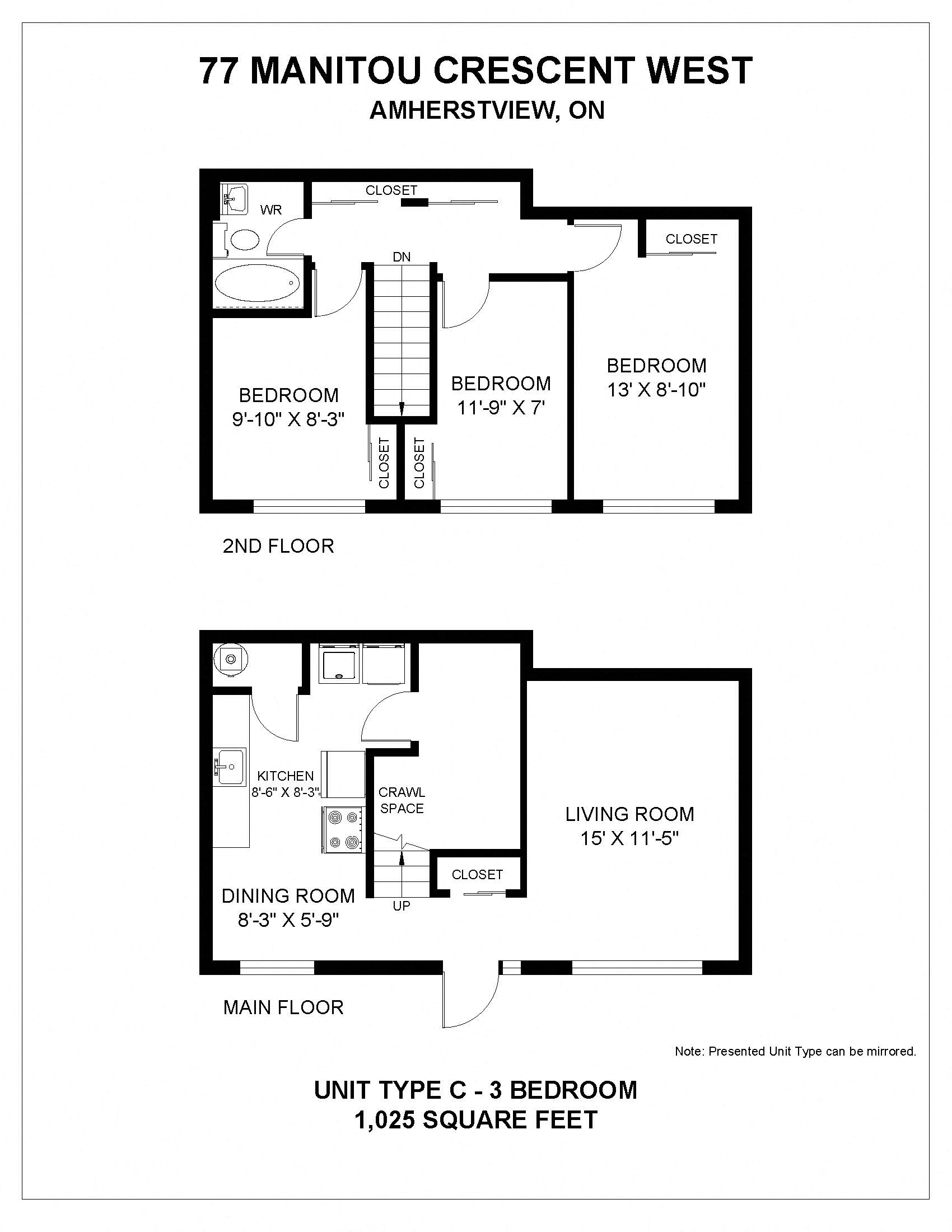 77 Townhome 3C