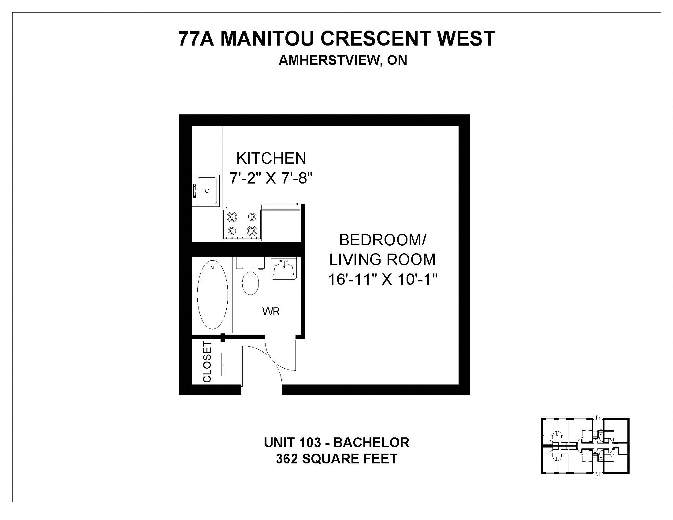 77 Apartment Bachelor A