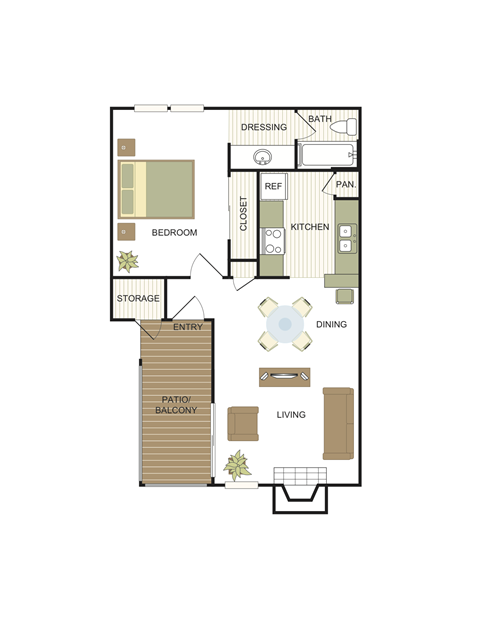 803 Flame Circle 1-2 Beds Apartment for Rent - Photo Gallery 16