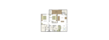 2 Bedrooms | 2 Baths