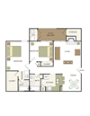 2 Bedrooms | 2 Baths