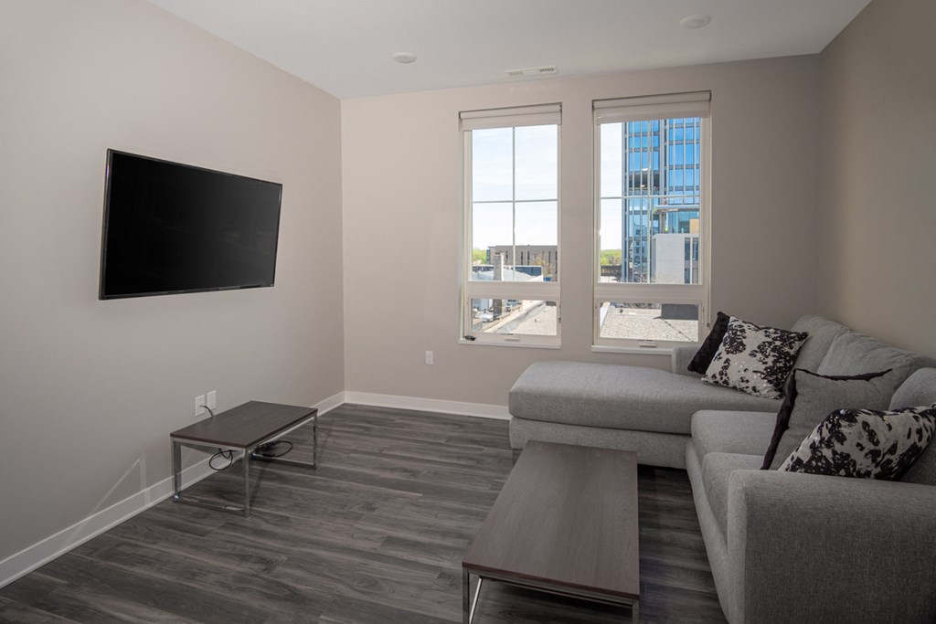 Living Room at Dillard Apartments, Fargo, North Dakota, 58102