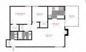 2 Bed 1.5 Bath B1