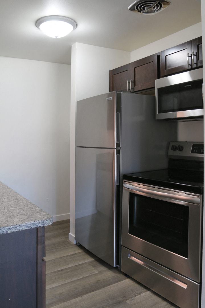 University Lofts Kitchen