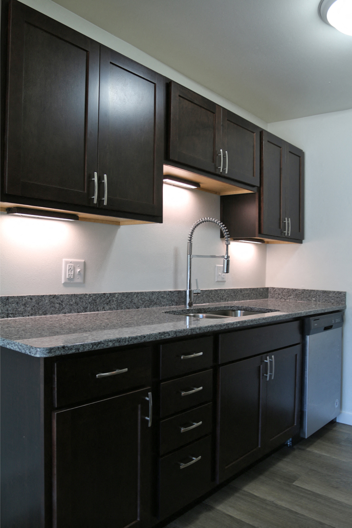 University Lofts Kitchen