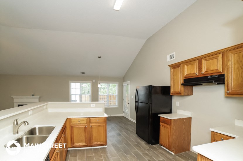 the kitchen is clean and ready for us to use