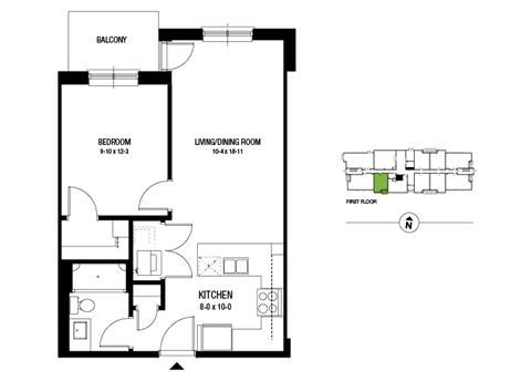 180 Greenbrier Rd 1-2 Beds Apartment for Rent - Photo Gallery 5