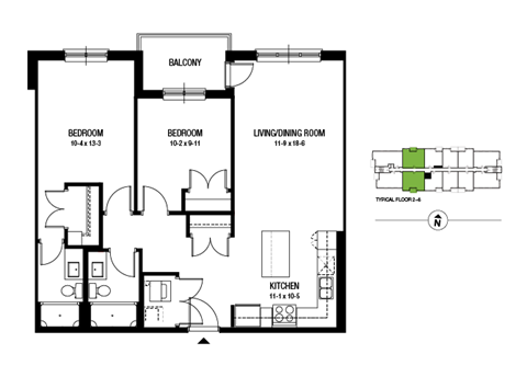 180 Greenbrier Rd 1-2 Beds Apartment for Rent - Photo Gallery 6