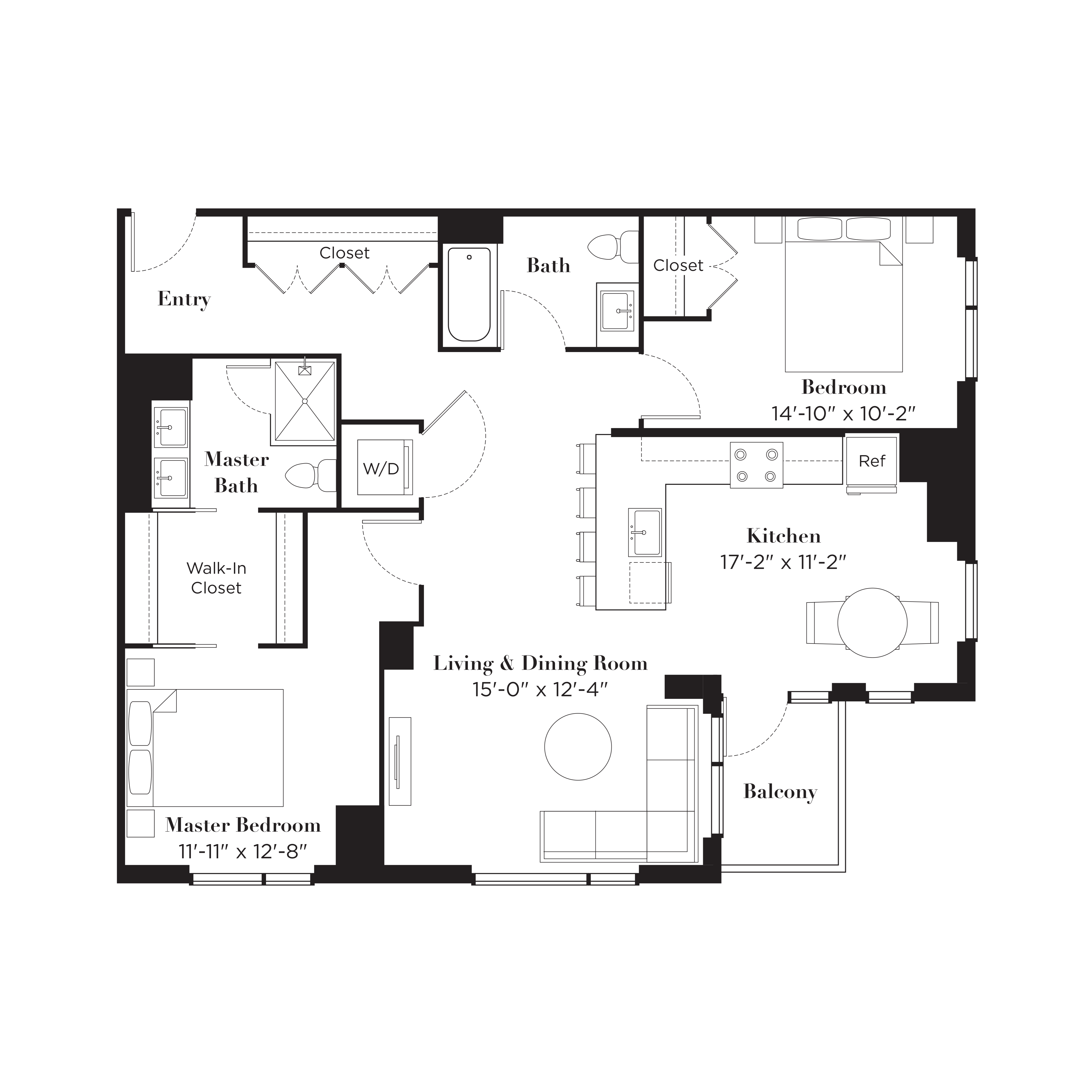 Floor Plans of milieu in Chicago, IL