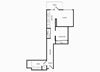 A22 one bedroom floorplan at Infinity Apartments in Seattle, WA