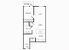 A26 floorplan at Infinity Apartments in Seattle, WA