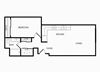 L31 one bedroom floorplan at Infinity Apartments in Seattle, WA