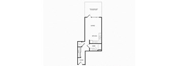 S6 Studio floorplan at Infinity Apartments in Seattle, WA