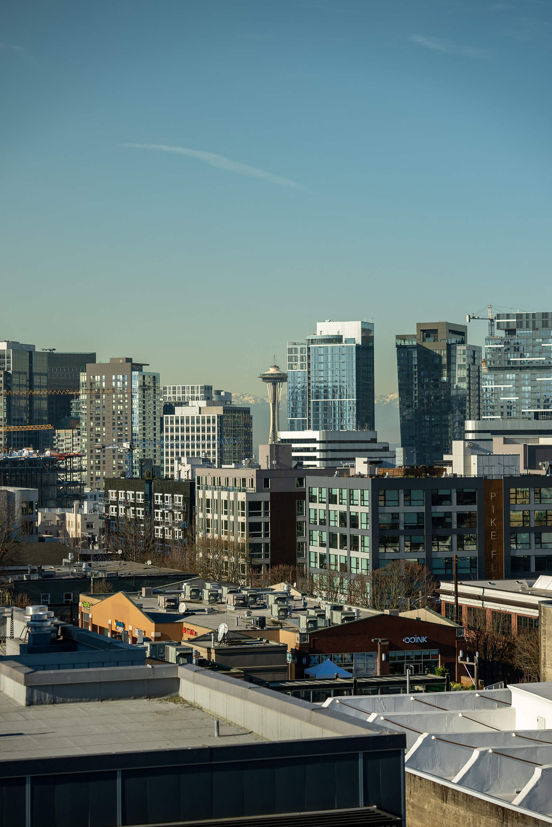 Space Needle View at Infinity Apartments in Seattle WA