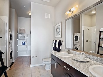 Bathroom at The Douglas Apartments in Denver - Photo Gallery 5