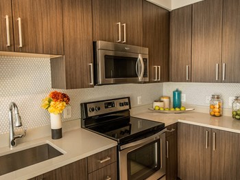 Kitchen shot at Fenwick Apartments in Silver Spring, MD - Photo Gallery 3