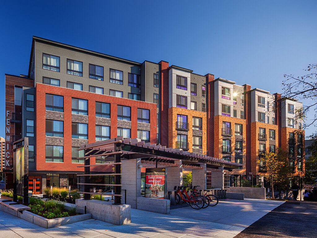 Capital Bike Share at Fenwick Apartments in Silver Spring, MD