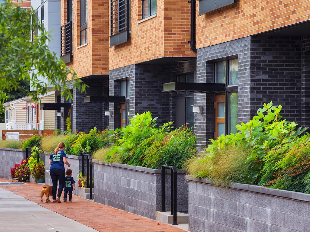 Private Entrance at Fenwick Apartments in Silver Spring, MD