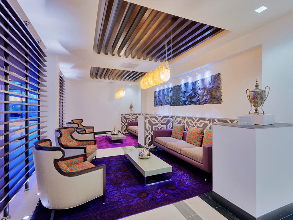 Lounge space at Fenwick Apartments in Silver Spring, MD