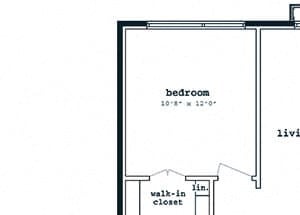 B03 floorplan at Fenwick Apartments in Silver Spring, MD
