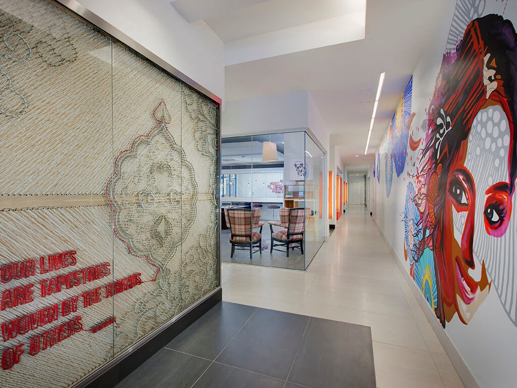 Resident space at Fenwick Apartments in Silver Spring, MD