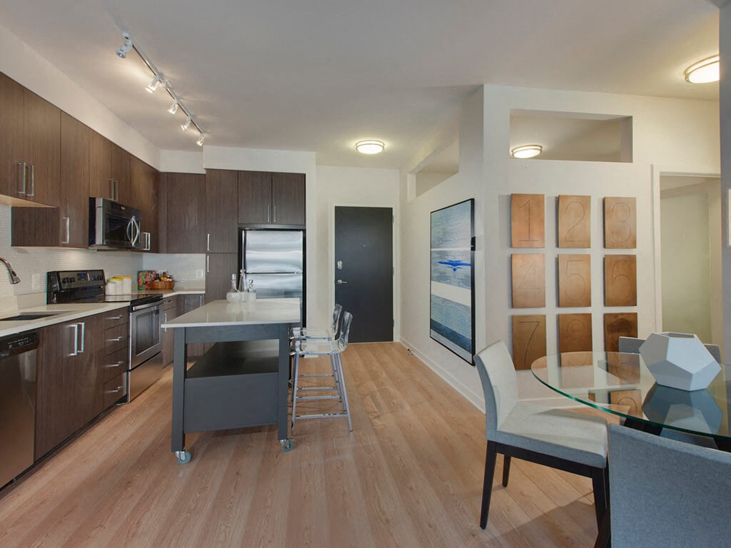 Open floorplans at Fenwick Apartments in Silver Spring, MD