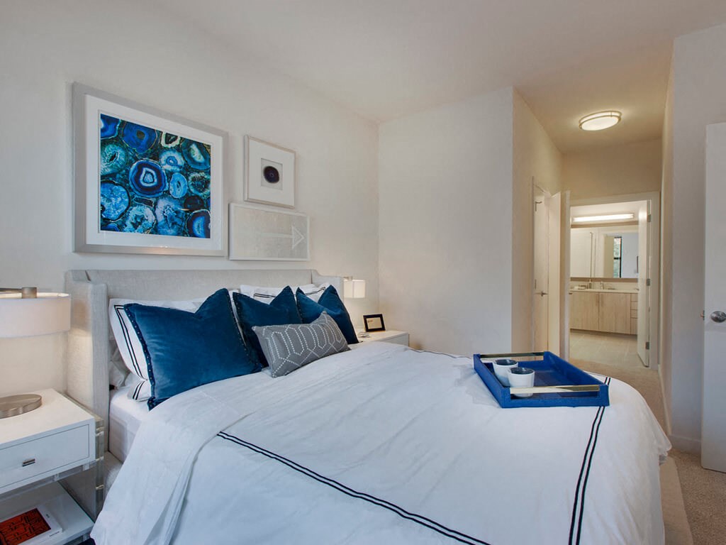 Bedroom at Fenwick Apartments in Silver Spring, MD