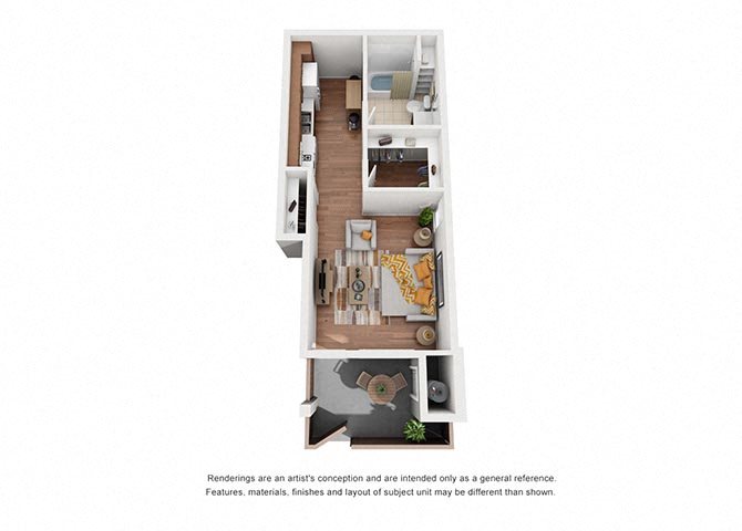 Studio floorplan Studio floorplan, at Villa Del Sol, Santa Maria