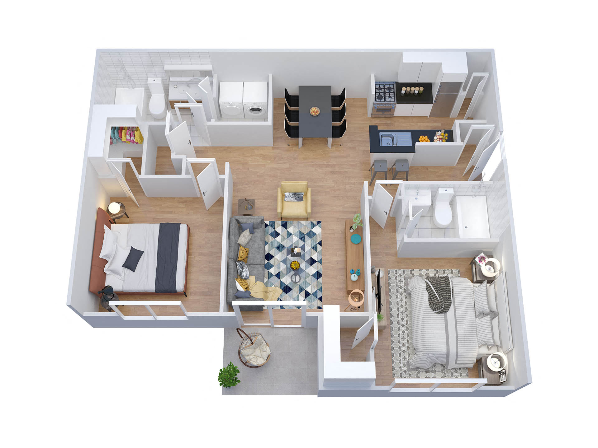 B3 Floor Plan