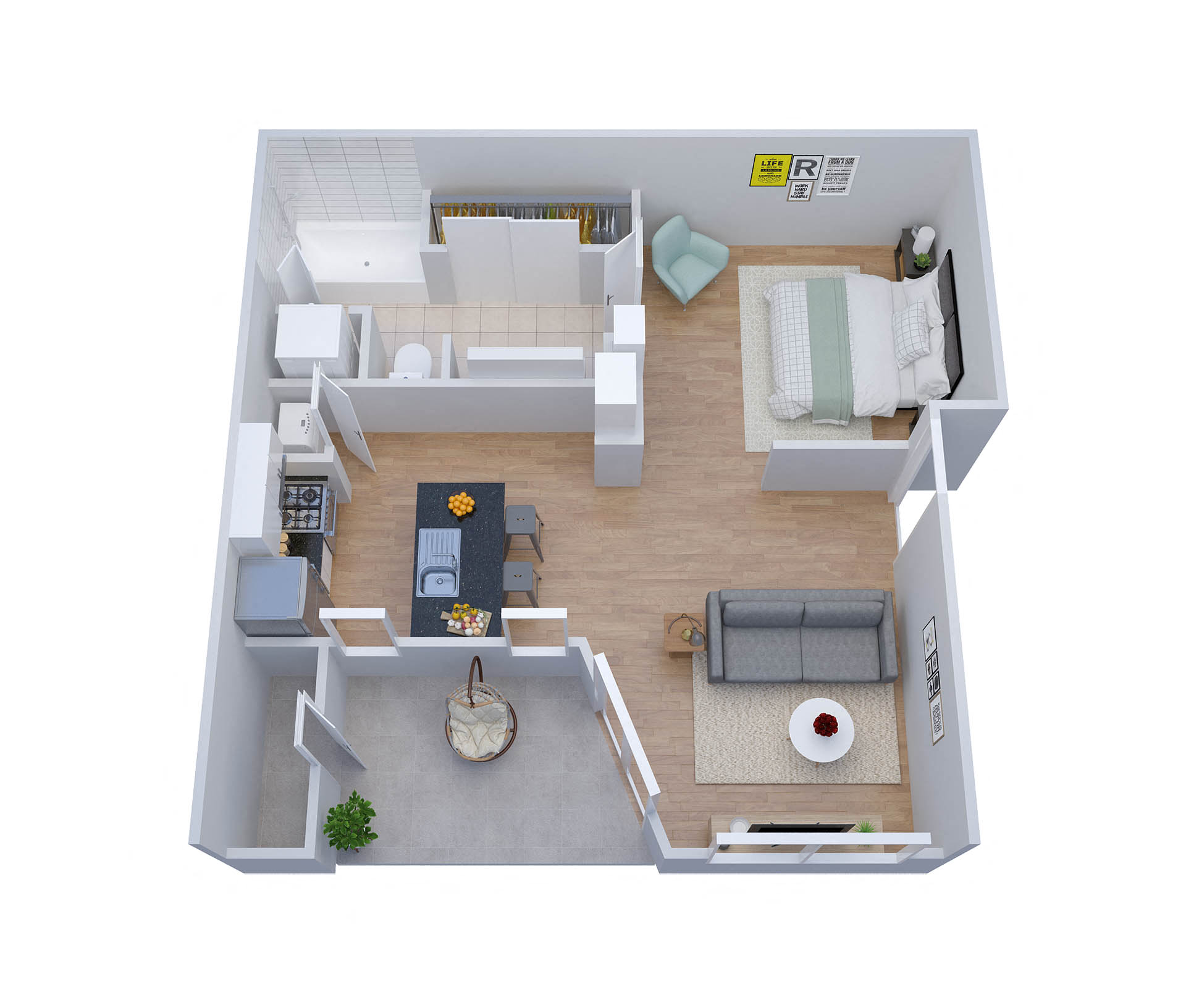 E1 Floor Plan