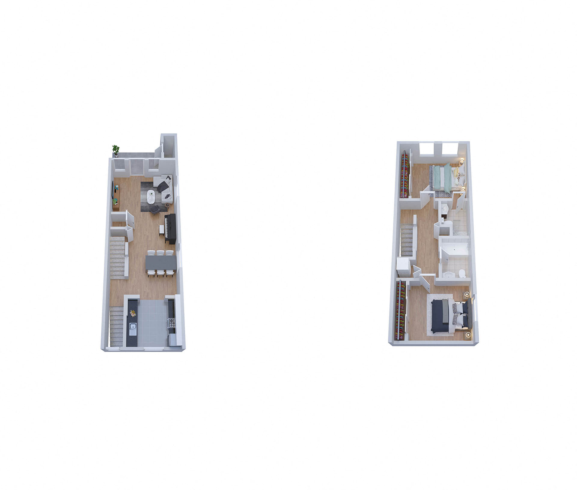 Kensingston First and Second Floor Plan