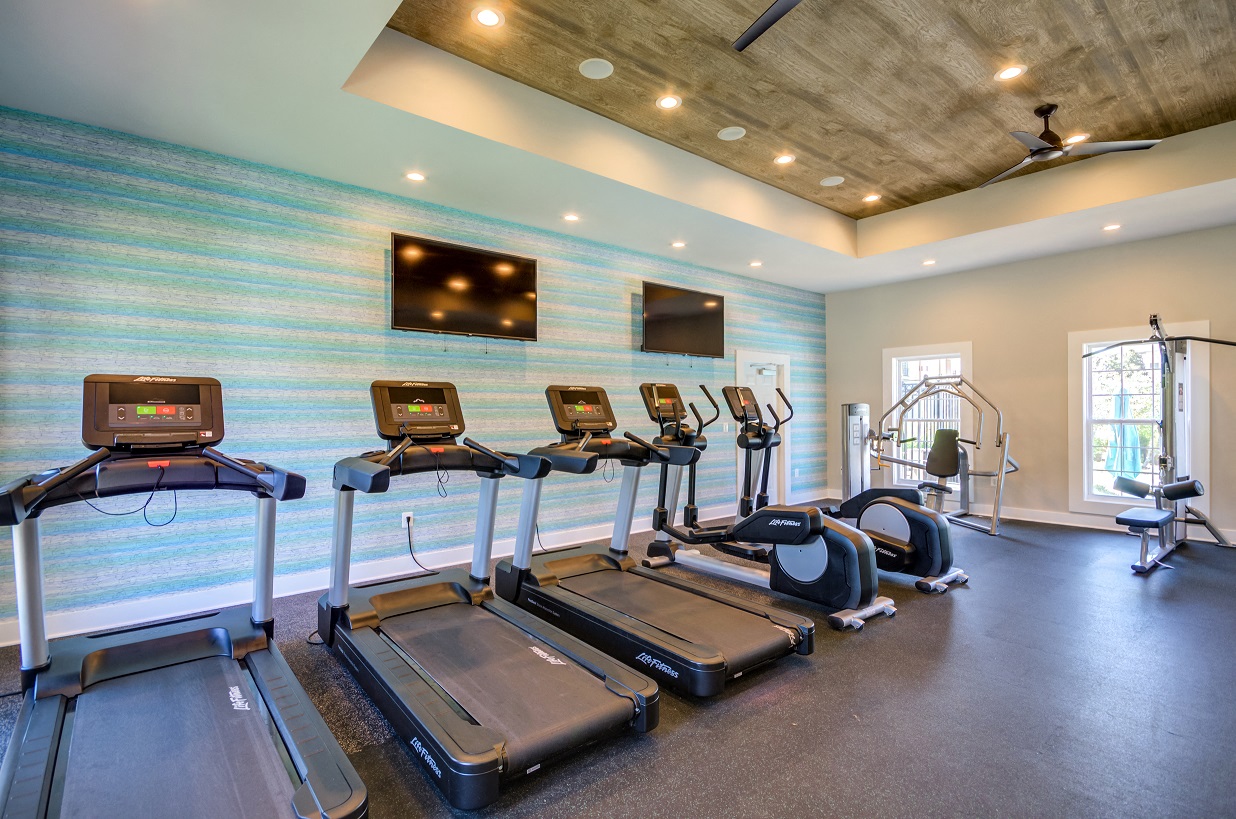 Reserve at Town Center fitness center.