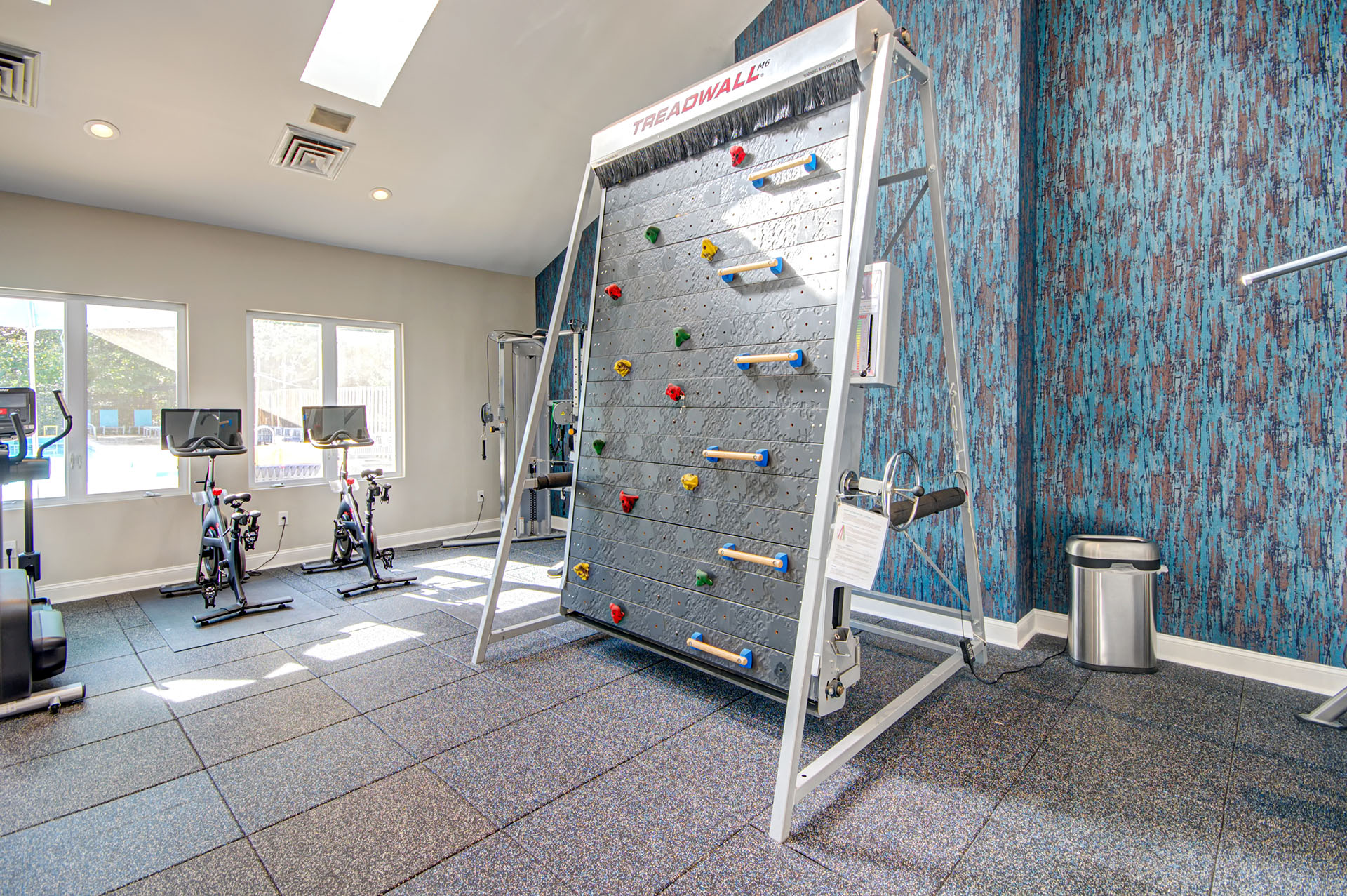 Woodside fitness center.