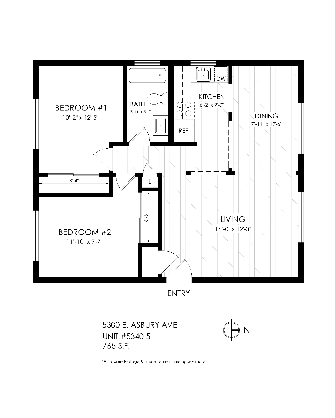 5300 E Asbury 2 Bedroom for rent in Denver