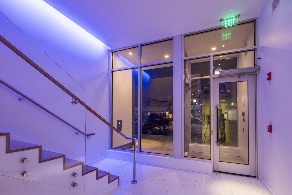 the lobby or reception area at ibis styles blackpool