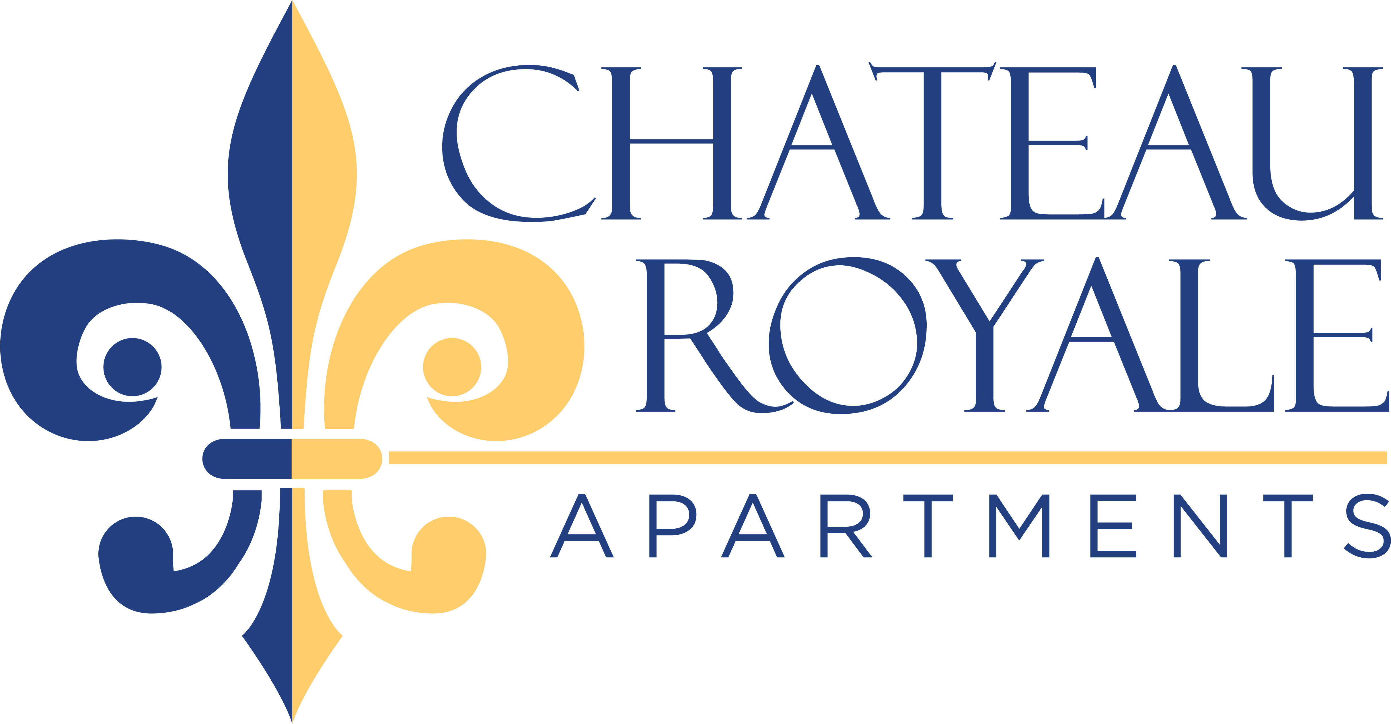 Floor Plans of Chateau Royale Apartments in Alexandria, LA