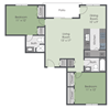 2 Bedroom 2 Bath