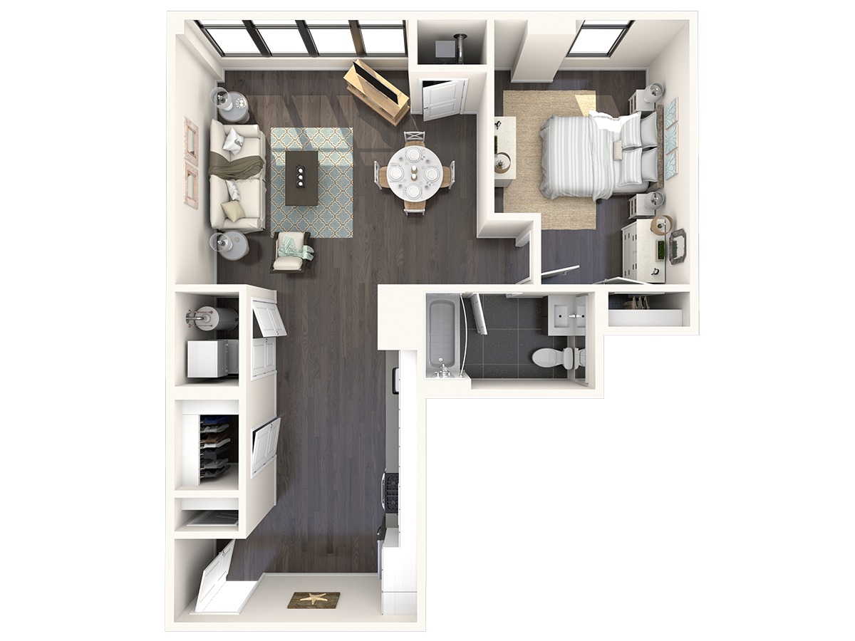 A6 floor plan