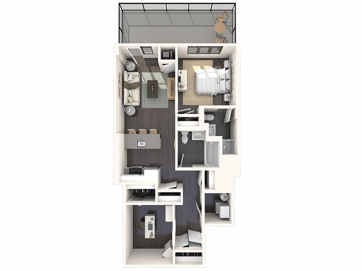 A2 floor plan