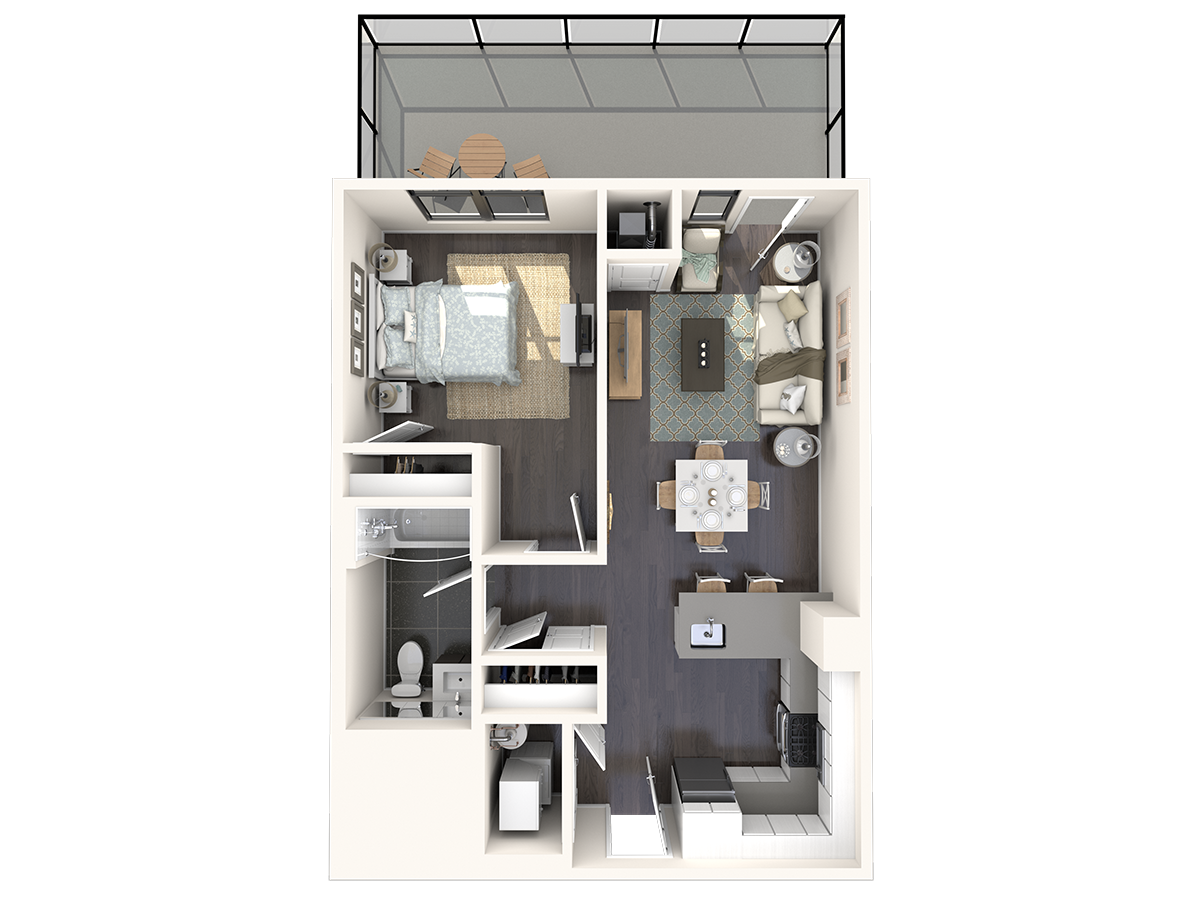 A1 floor plan