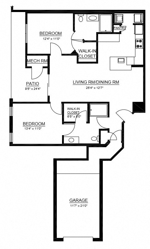 B2 With Attached Garage