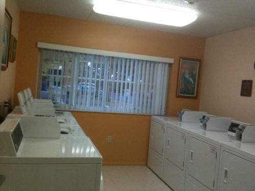 laundry facility at Casa Santa Marta II Senior Apartments in Sarasota, FL