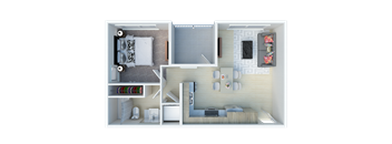 1x1 floor plans available at Ageno Apartments in Livermore, CA