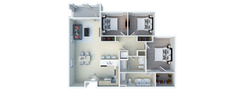3x2 floor plans available | Ageno Apartments in Livermore, CA