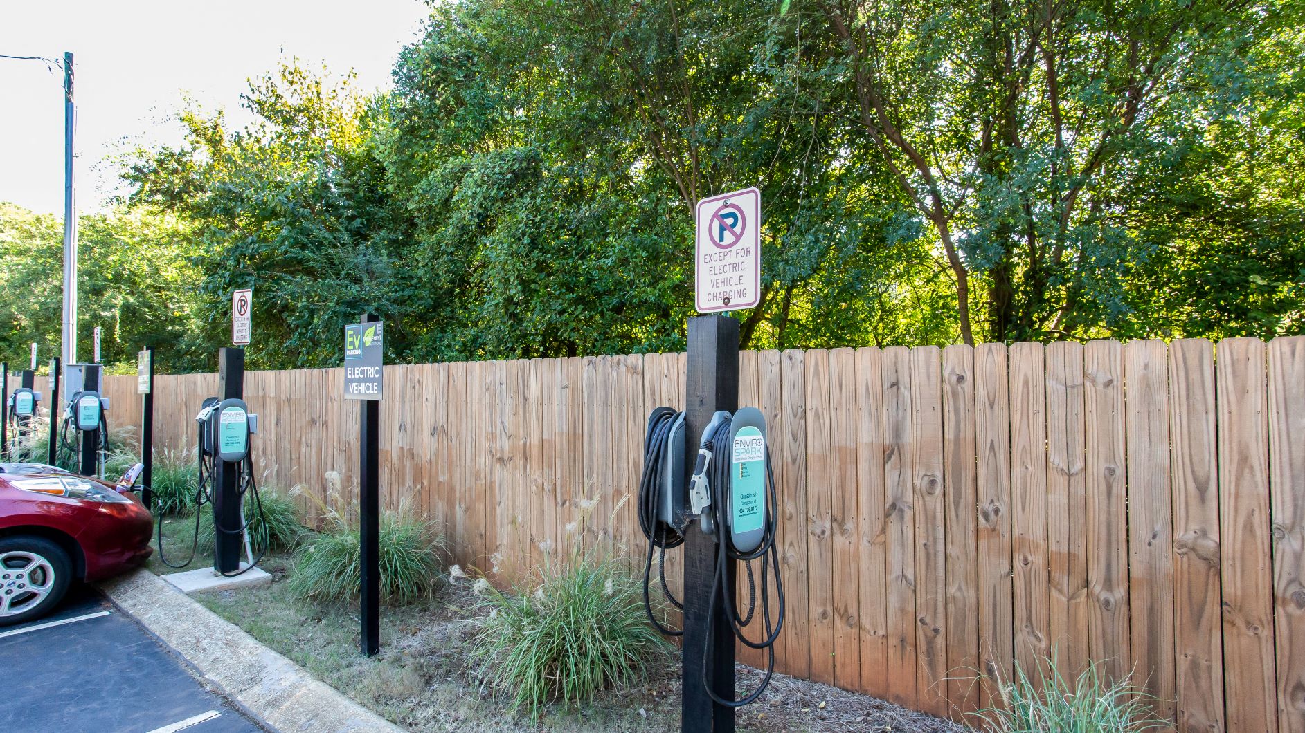Vehicle Charging at Element at Kirkwood, Atlanta