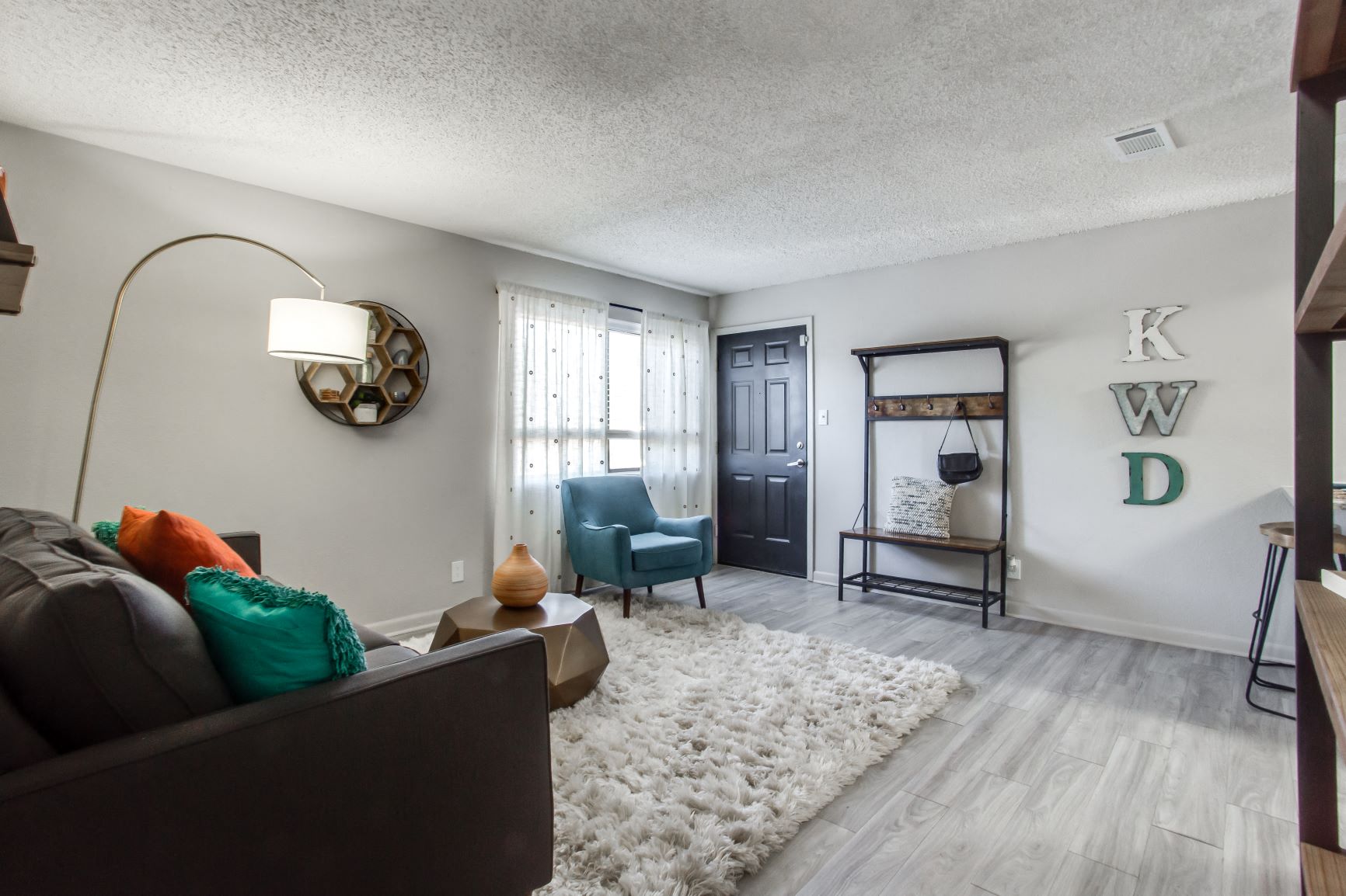 Living Room Interior at Element at Kirkwood, Georgia, 30317